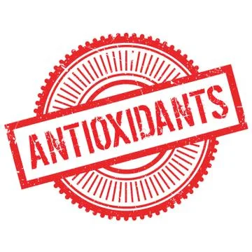 Antioxidants stamp Ilustração Stock