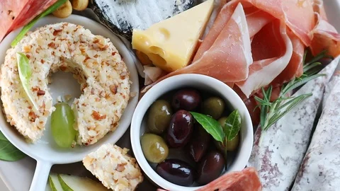 Antipasto Stock Footage 98627129