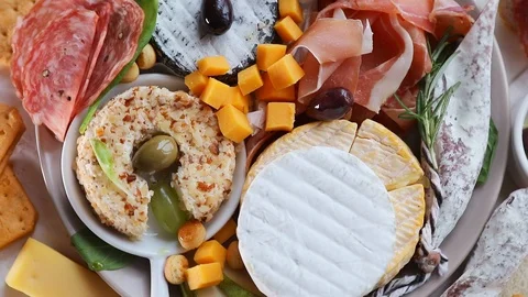 Antipasto Stock Footage 98627131