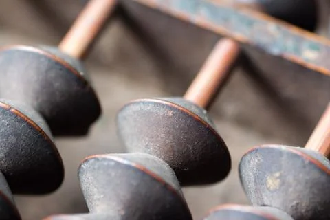 Antique abacus Stock Photos
