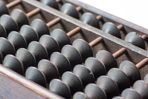 Antique abacus Stock Photos