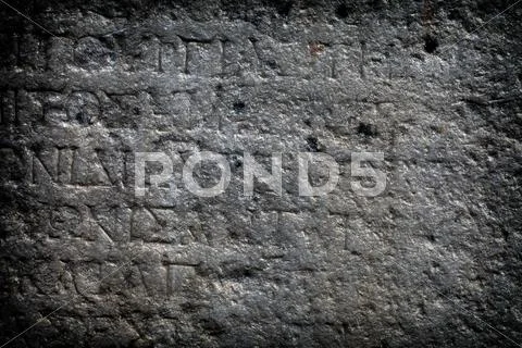 Antique Age Epigraph Stock Photos