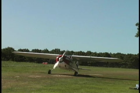 Antique Airplanes Stock Footage 98226