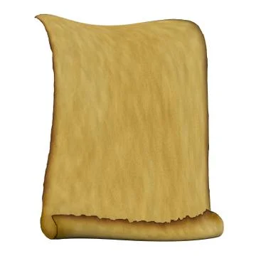 Antique ancient scroll Stock Illustration