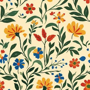Antique Arabesque Ornament Seamless Pattern, Vintage Charm Seamless Pattern, Stock Illustration