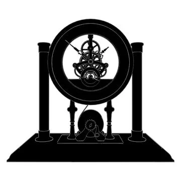 Antique Armchair Vector. Stock Illustration