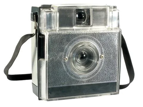 Antique automatic camera Stock Photos