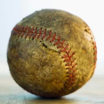 Antique baseball Stock Photos