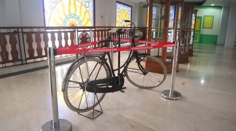 Antique bicycle Stock Photos