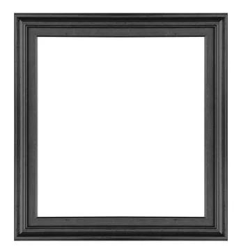 Antique black  frame Stock Photos