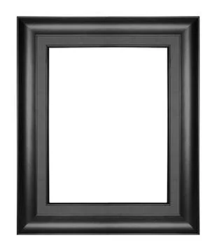 Antique black frame Foto stock