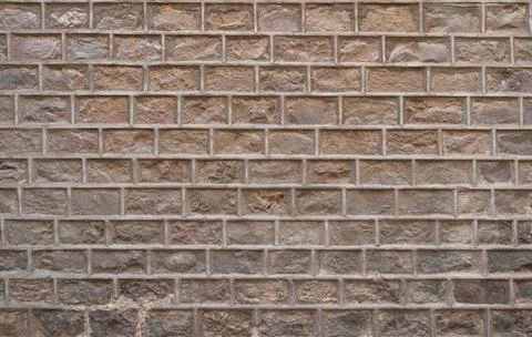 Antique brick wall texture background Foto stock