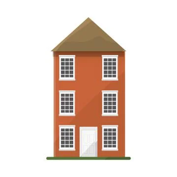 Antique building architecture Ilustración de archivo