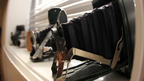 Antique Cameras Stock Photos