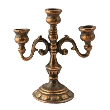 Antique candelabra Stock Photos