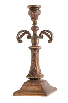 Antique candlestick Stock Photos