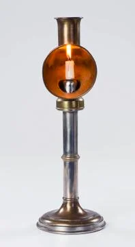 Antique Candlestick. Stock Photos