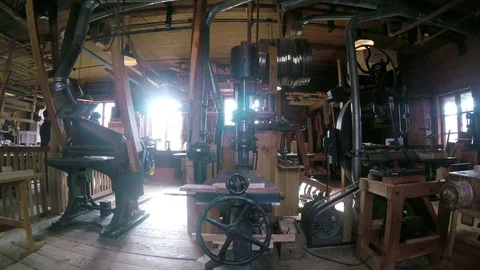 Antique carpentry 库存影片 73683465