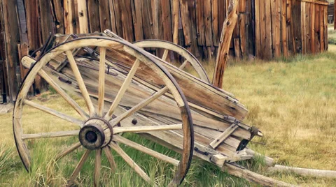 Antique Cart 스톡 동영상 32519277