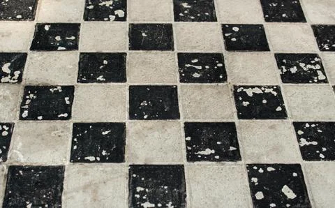 Antique chessboard Stock Photos