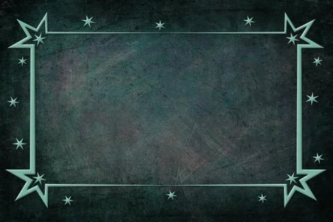 Antique Christmas Frame on Background With Texture Stock-Illustration
