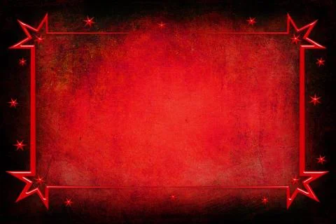 Antique Christmas Frame on Background With Texture Stock-Illustration