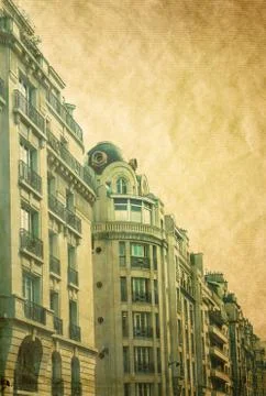 Antique city view イラスト素材