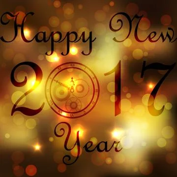 Antique clock face Stock Illustration