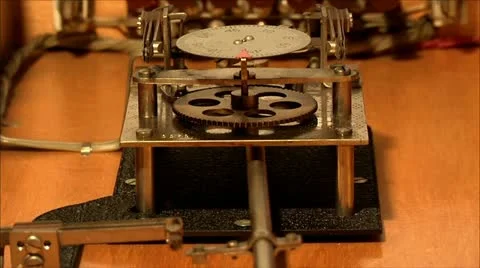 Antique clock Stock-Footage 10888313