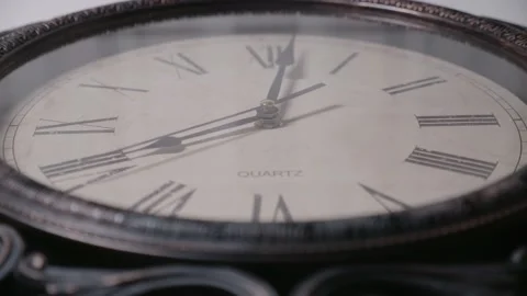 Antique clock Stock Footage 150254303