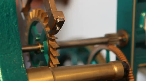 Antique Clock Gears Stock-Footage 24692538