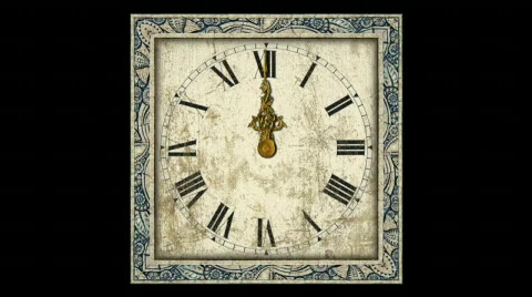 Antique Clock (HD720) Видео 308861
