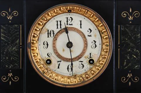 Antique clock Stock Photos