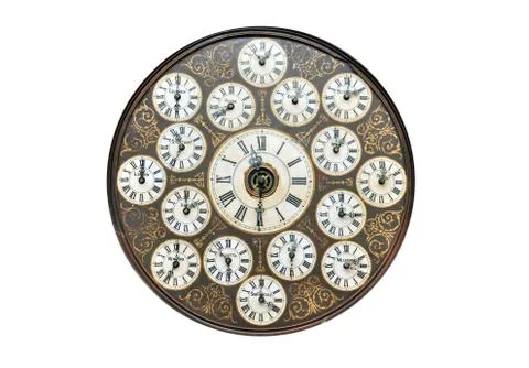 Antique clock Stock Photos