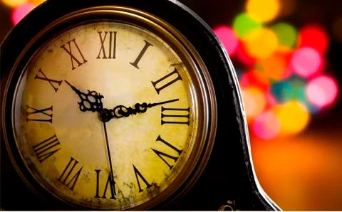 Antique clock Foto stock