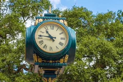 Antique clock Foto stock