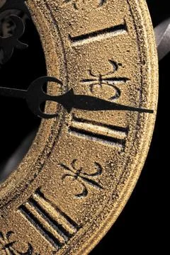 Antique clock  Stock Photos