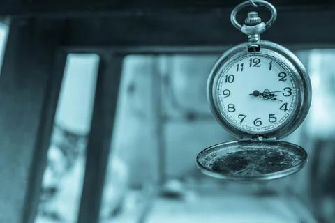 Antique clock Foto stock