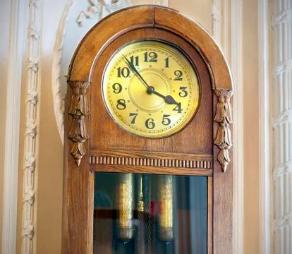 Antique clocks Foto stock