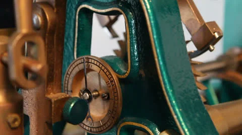 Antique Clockworks Stock Footage 24692731
