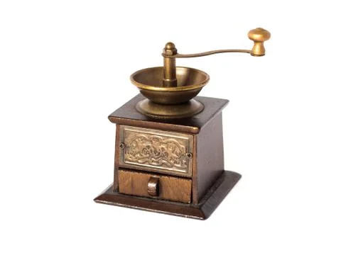 Antique coffee grinder Stock Photos