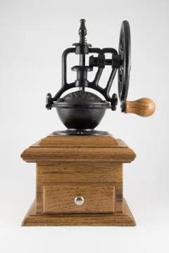 Antique Coffee Grinder Stock Photos