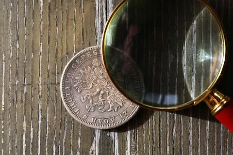 Antique Coins Stock Photos