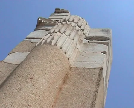 Antique column Stock Footage 7768518