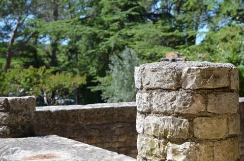 Antique column Fotos de archivo