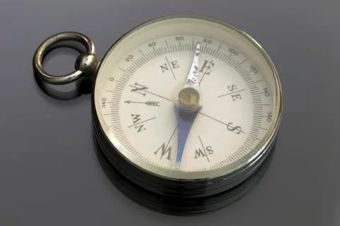 Antique Compass Foto stock