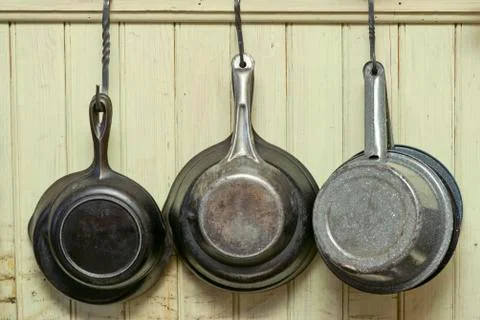 Antique cookware Stock Photos