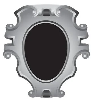 Antique decorative frame Stock Illustration