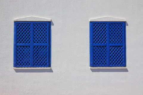 Antique decorative window. Stock Photos