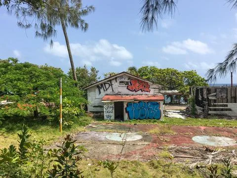 Antique Desolate House Stock Photos